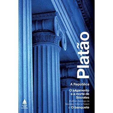 Imagem de Box Platão - Exclusivo Amazon: O julgamento e a morte de Sócrates (Eutífron, Apologia, Críton e Fédon), O banquete, A República
