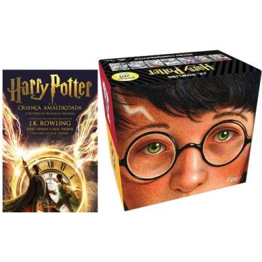Imagem de Box Harry Potter 20 Anos Completo + A Criança Amaldiçoada