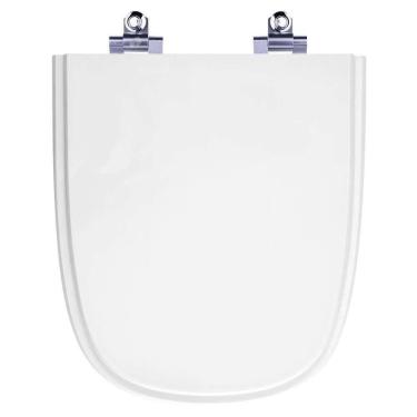 Imagem de Assento Sanitário Fechamento Lento Ibiza Branco para Louça Incepa Laufen