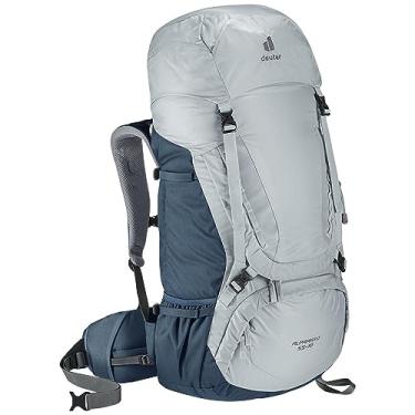 Imagem de Deuter, Mochila Cargueira Alpamayo 55+10 Litros para Trekking, Viagens e Caminhadas Longas, Cinza.