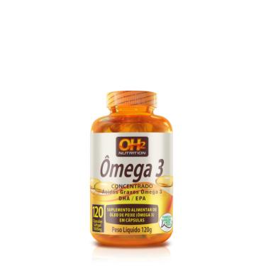 Imagem de OMEGA 3 1000MG COM 120 CAPSULAS OLEOSAS OH2 Nutrition 
