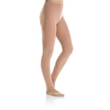 Imagem de Meia-calça de patinação Mondor 3301 Bamboo com pé, Caramel, 8-10
