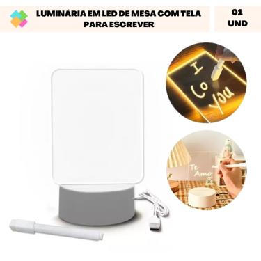 USB Luz Pequena Mesa De Mesa Lâmpada LED Gadget Night Leitura De