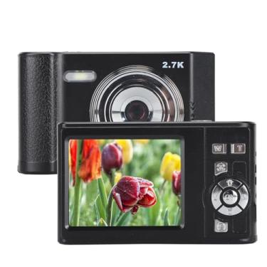 Imagem de Câmera Digital, Câmera Compacta de 48 MP 2,7 K HD Com Zoom de 8x e Tela IPS de 2,8 Polegadas Com Foco Automático, Câmera Digital de Bolso Anti-vibração para Selfies, Viajando,