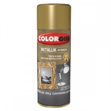 Imagem de Spray Colorgin Metalik Dourado 350ml  57 - Sherwin Williams