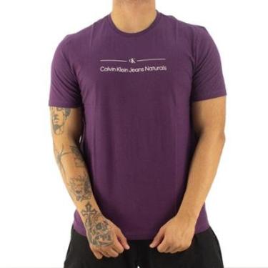 Imagem de Camiseta Calvin Klein Naturals Masculino-Masculino