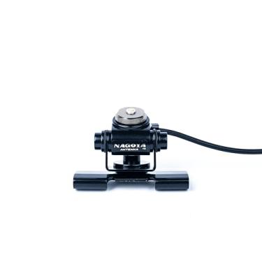 Imagem de Nagoya RB-700N Premium NMO Lip Mount para antenas – Multi-Axis ajustável, instalação sem perfuração para caminhões, SUVs, carros – inclui cabo RG-58A/U de 20' e conector PL-259, com capa protetora de