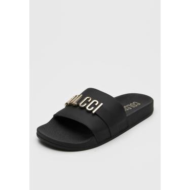 Imagem de Rasteira Slide Colcci Logo Preta Colcci 158.01.00692 feminino