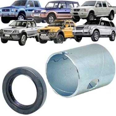 Imagem de Kit bucha + retentor da luva flange caixa tração redução cardan diante