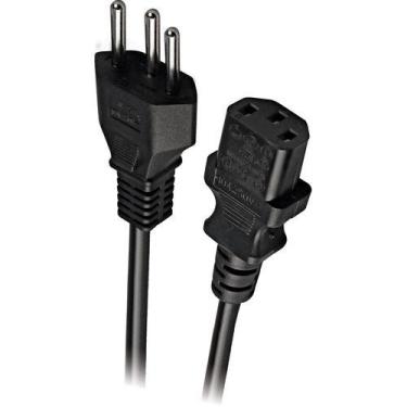 Imagem de Cabo de força para computador abnt 1,5 mt force line