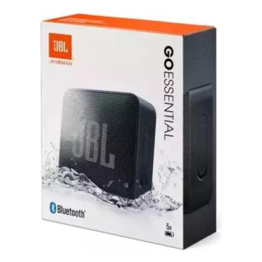 Imagem de Caixa de Som JBL Go Essential Portátil, Bluetooth, Bivolt, Preto