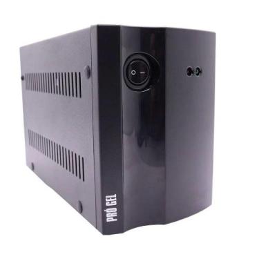 Imagem de Estabilizador Elétrico Preto, 2000VA Pró Gel - Upsai, 110V