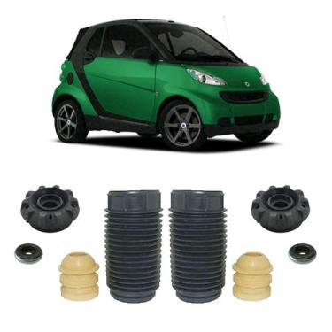 Imagem de Par Coxim Batente Coifa Dianteiro Fortwo Coupe 2010 11 12 13 - Auto Fl
