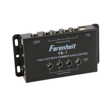 Imagem de Amplificador de vídeo FARENHEIT 04 SAIDAS VB-1