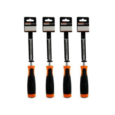 Imagem de Kit Formão Emborrachado 4 Peças (3/8, 1/2, 3/4 e 1") Starfer