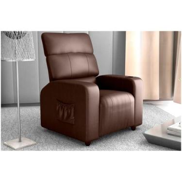 Imagem de Poltrona Reclinável 3 Posições Matrix Pulse, Marrom
