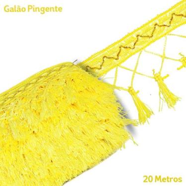 Imagem de Pingente De Seda Tassel - Fita- Amarelo Gema - Nº: 106 C/20M- Nybc
