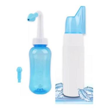 Imagem de Kit Duchas Nasal + Spray Higienizador Bebê Adulto Lavador - Bio Nase, 