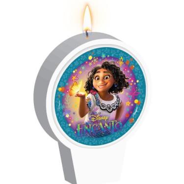 Imagem de Vela Encanto Decoração Festa topo aniversário - Não informado