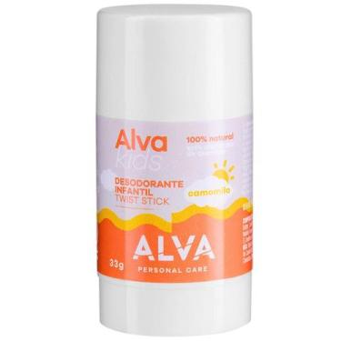 Imagem de Desodorante 100% Natural Infantil Twist Camomila 33g Alva Sem alumínio