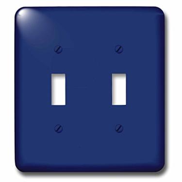 Imagem de 3dRose lsp_204777_2"Impressão de Blue Moon Midnight Interruptor duplo, multicolorido