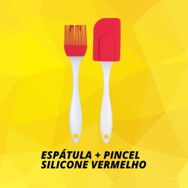 Imagem de Kit Espátula + Pincel de Silicone utilidades domesticas - ART HOUSE, V