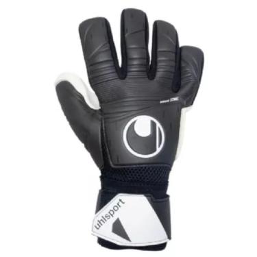 Imagem de Luva de Goleiro Uhlsport Supersoft HN Preto e Branco