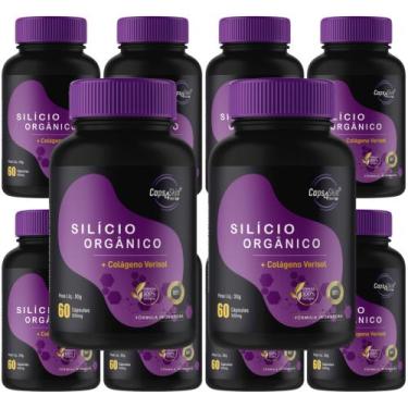 Imagem de Caps4skin - Silício Orgânico 80mg e 700mg de Colágeno Verisol, 10 Pote