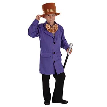 Imagem de fun shack Kids Chocolate Factory Costume Kids, Kids Chocolate Worker Costume, Boys Book Character Costume for Kids, Medium