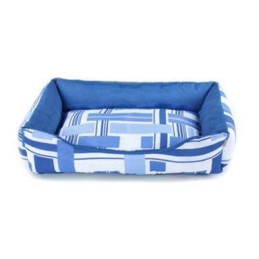 Imagem de Cama Caminha Pet Premium Resistente Antialérgico Cachorro Gato Cães Vi