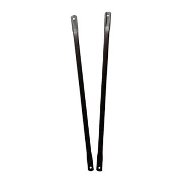 Imagem de Timyrimy 85cm/33.5inch Garden Swing Replacement Bars, Bronze Metal Elliptical/Rectangular Rods for Hanging Swing Seat to Frame(2PCS/CTN)