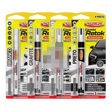 Imagem de Caneta Reparadora Automotiva Pintura Permanente Tira Riscos