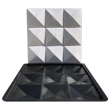 Imagem de Forma 3D Gesso e Cimento ABS - Pirâmide - Xmoldes Formas 3D