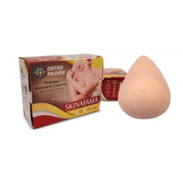 Imagem de Protese Externo Modelo de Gota Silicone Pós Mastectomia - Ortho Pauher