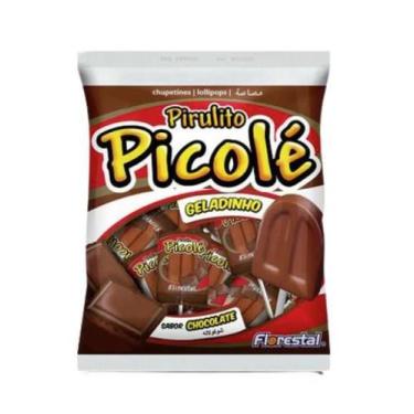 Imagem de Pirulito Picolé Sabor Chocolate Floresta - 550G - Florestal