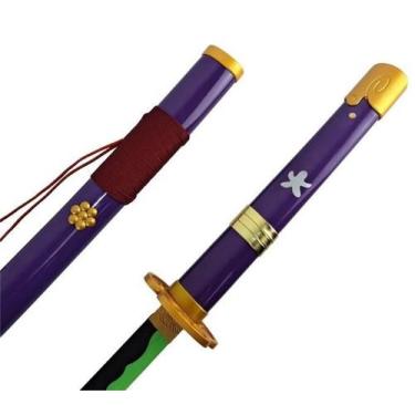 Imagem de Espada Roronoa Zoro Katana Enma Bambu Led Cosplay One Piece - Apex