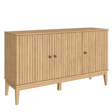 Imagem de Aparador / Buffet MovelBento MB1061 3 Portas 77x134x38cm, MEL