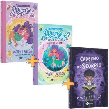 Imagem de Kit O Diário de Uma Princesa Desastrada Volume 1 e 2 + O Caderno de Ma