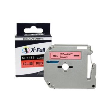 Imagem de Fita Compatível Rotuladora Brother 12Mm Mk431 Pt-80 PT-M95 - IMPORTED