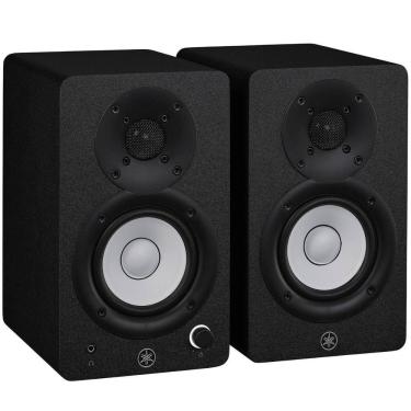 Imagem de Par de Monitores de Estúdio Near Field Yamaha HS3 Bass-Reflex de 2 Vias Amplificador Classe D 110v Preto