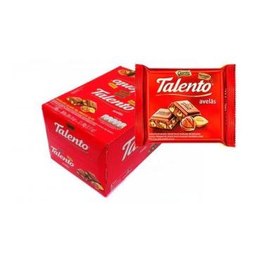 Imagem de Talento Avelãs com 12 unidades de 85g cada Garoto