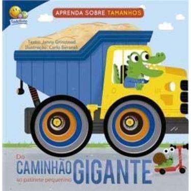 Imagem de Aprenda Sobre Tamanhos: Do Caminhão Gigante ao Patinete Pequenino