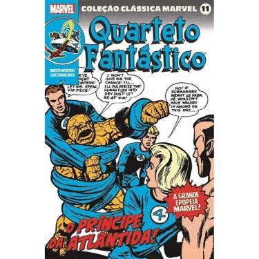 Imagem de Coleção Clássica Marvel Vol.11 - Quarteto Fantástico Vol.02