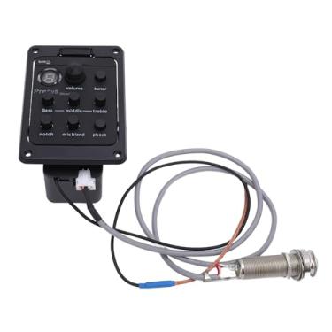 Imagem de Captador de Pré-amplificador de Guitarra Acústica, Captador de Guitarra Elétrica Guitarra Turner Pré-amplificadores Integrados Equalizador, Equalizador de Caixa Elétrica Eq