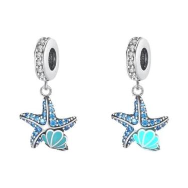 Imagem de Amuletos de Trevo Verde para Pulseira de Prata Esterlina 925 - Acessór