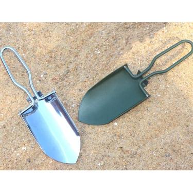 Imagem de Toasis Mini pá de mão dobrável para jardim (oliva e prata) - 2 peças