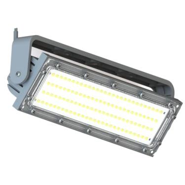 Imagem de Refletor 100w Holofote LED 9000lm Ip66 Combate Carcaça Preto Luz Branco frio 110/220V RJ