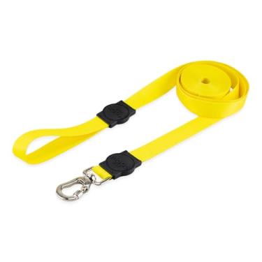 Imagem de Mood Pet Coleira Guia 10 Metros Para Cães Cachorro Adestramento Passeio Porte Grande Médio Pequeno (Yellow, G)