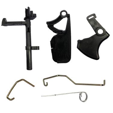 Imagem de ZENGYL Haste de estrangulamento de gatilho de motosserra com conjuntos de eixo de interruptor de mola de gatilho apto para Stihl 017 MS170 018 MS180 compatível com 1130 182 0900, 1130 182 1000
