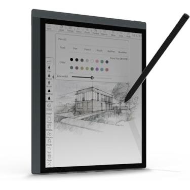 Imagem de Bigme Tablet de leitura e gravação de tinta eletrônica colorida de 10,4 polegadas, tablet ePaper com 5,5 mm de espessura, 6 GB de RAM + ROM de 128 GB, tela sensível ao toque, com câmera de 5 MP e